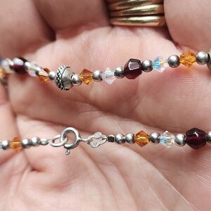 Vintage 925 Silver chocker necklace